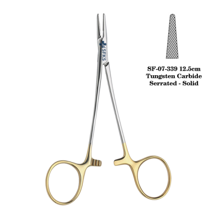 Converse Needle Holder 12.5cm Straight - Stainless Steel