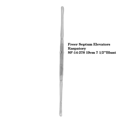 Freer Raspatory Elevator 19cm - Sharp & Blunt - Double Ended - Septum Elevator