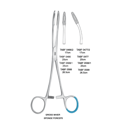 Gross Maier Sponge Forceps | Surgical Dressing Forceps
