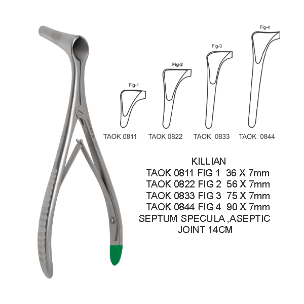 KILLIAN-TAOK-0811-FIG-1-36-X-7mm.png Septum Specula Killian Taok 0811 Fig 1 36 X 7Mm - Image 1
