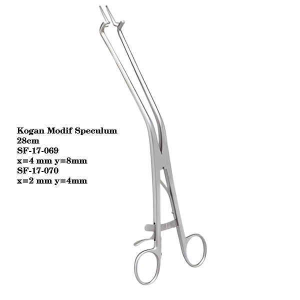 Kogan Modify Kogan Modified Endocervical Speculum 28cm - Kogan Modif Speculum