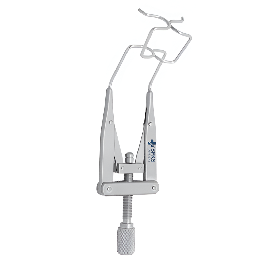 Lieberman Speculum Lieberman Eye Speculum - Adjustable Solid Blade - Ophthalmic Speculum