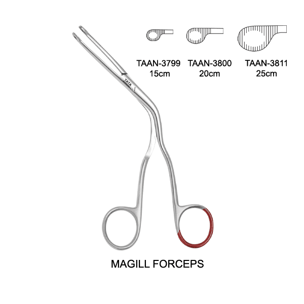 MAGILL-FORCEPS.png MAGILL FORCEPS TAAN-3799 15cm - Image 1