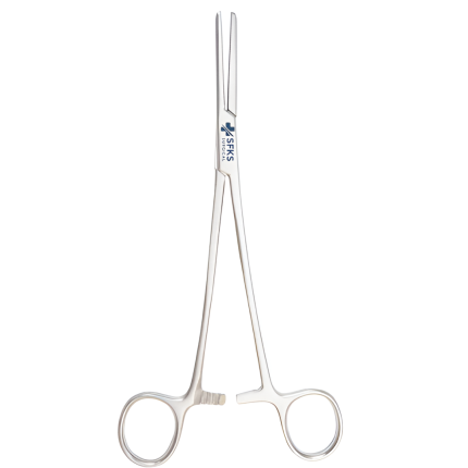Roberts Artery Forceps 22cm Straight & Curved - Long Hemostatic Forceps
