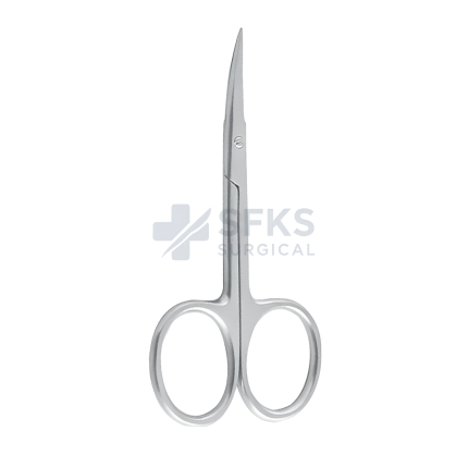 Curved Cuticle Scissors 9cm SFB-09-14 - Precision Cuticle Removal