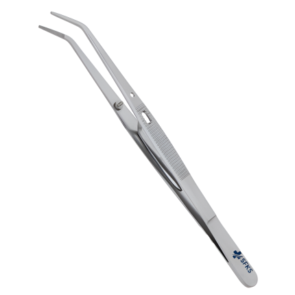 College with Endo Lock Tweezer 15cm Curved SF-DE-664 Endo Locking 102-087 Manufacturer Sialkot