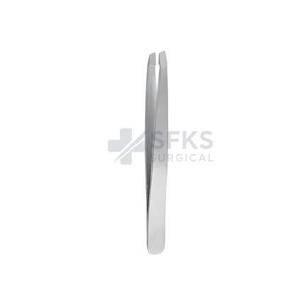 Straight Eyebrow Tweezers 9cm SFB-09-18 - Precision Plucking