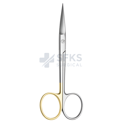 SuperCut Iris 11cm Straight Serrated Slip Free Cutting SF-DE-1418 Manufacturer Sialkot