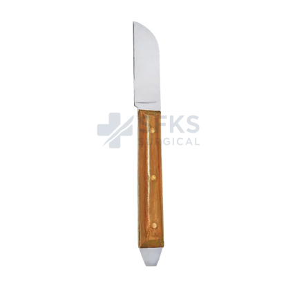SF-09-249 Plaster Knife 17.5cm Wooden Handle Plaster Knife With Scraper Stainless Steel Blade Manufacturer Exporter SFKS Surgical Pakistan